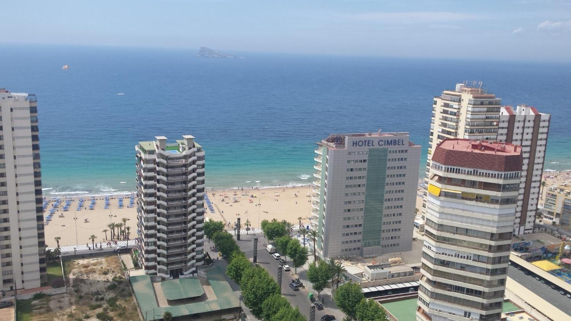 Disponible En Abril-Wifi-3Hab, 6 Pers, -Piscina, Aire Acondi-Parking Opcionable Extra Apartment Benidorm Luaran gambar