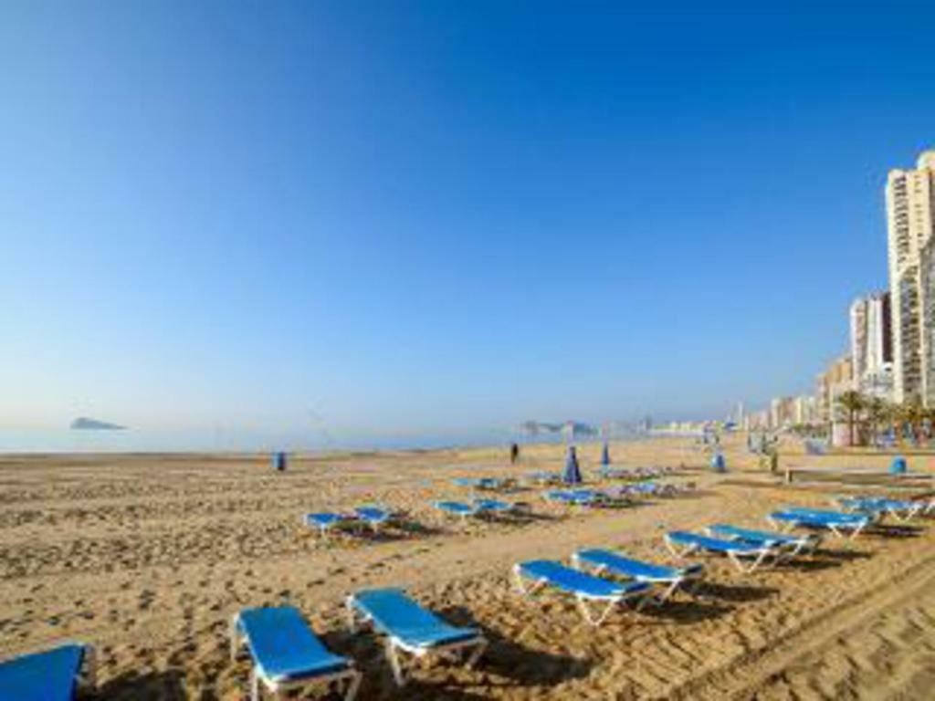 Disponible En Abril-Wifi-3Hab, 6 Pers, -Piscina, Aire Acondi-Parking Opcionable Extra Apartment Benidorm Luaran gambar